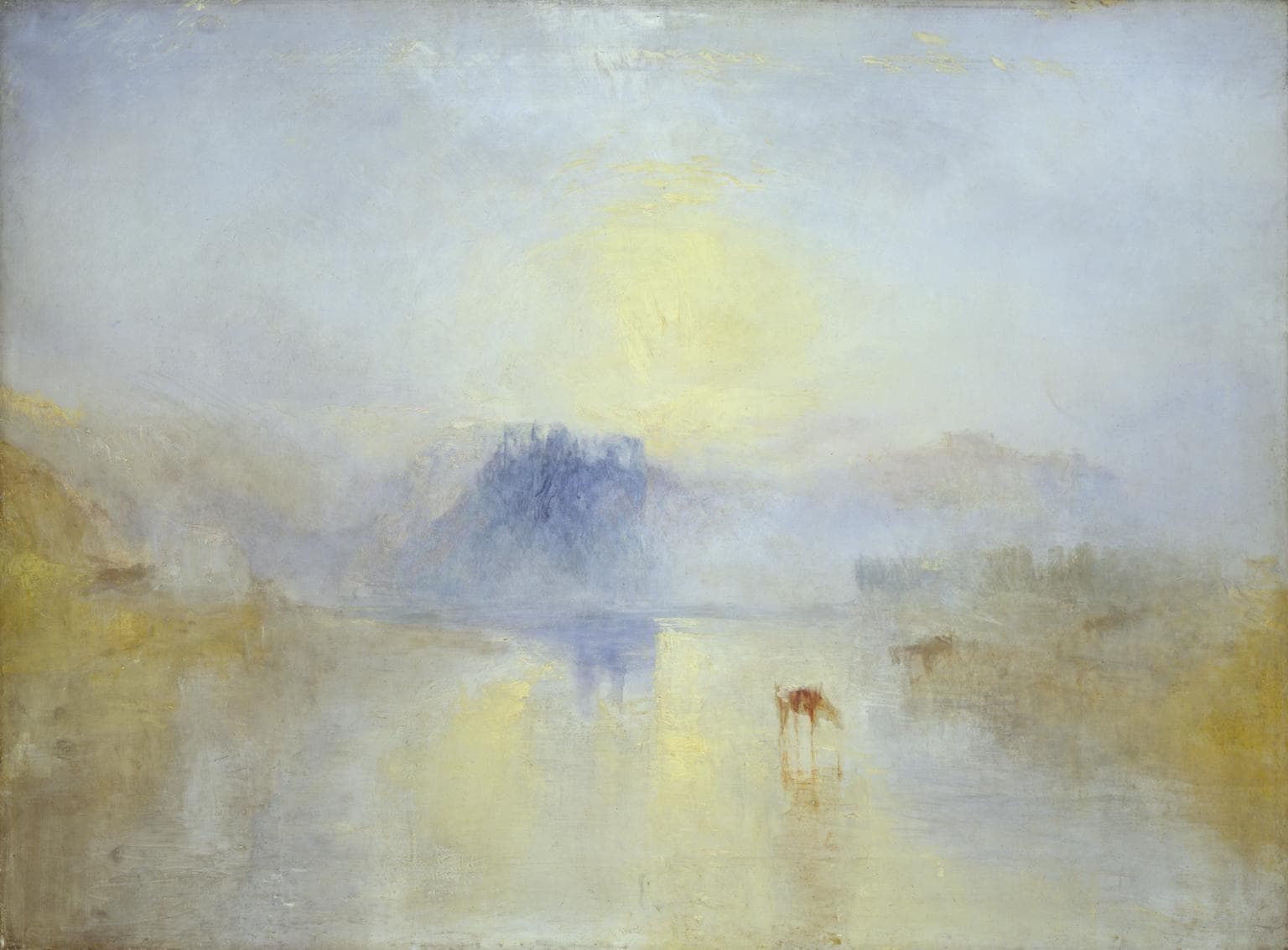 Norham Castle, Sunrise, J. M. W. Turner